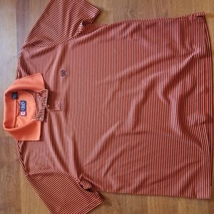 Chaps Golf Polo Mens Shirt Size XLOrange Black